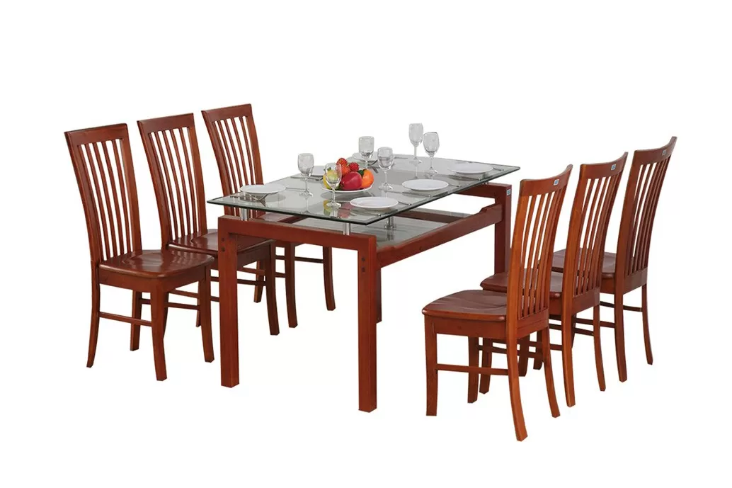 BÀN GHẾ ĂN GỖ TỰ NHIÊN