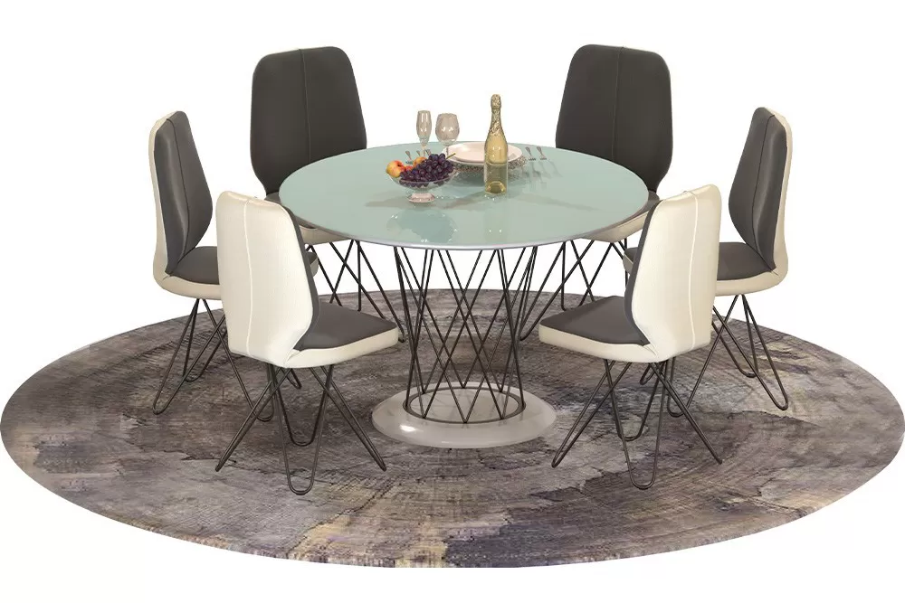 BÀN GHẾ ĂN KHUNG THÉP