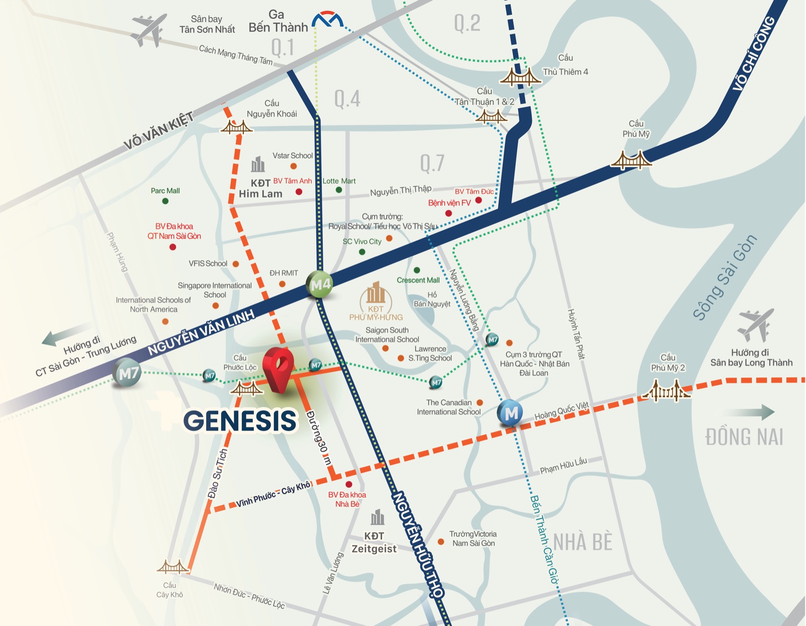 Bản đồ vị trí TT Genesis